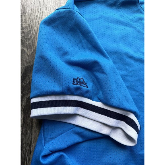 VTG MLB New York Yankees Rare Majestic Jersey L Baby Blue Made In USA - Picture 5 of 7